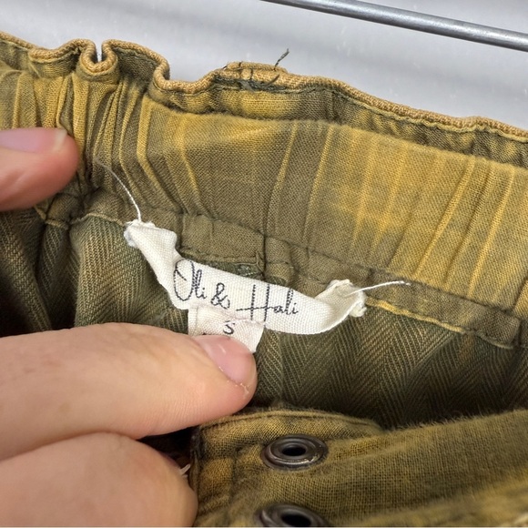 Oli & Hali Mineral Washed Cargo Pocket Pants - Picture 5 of 6